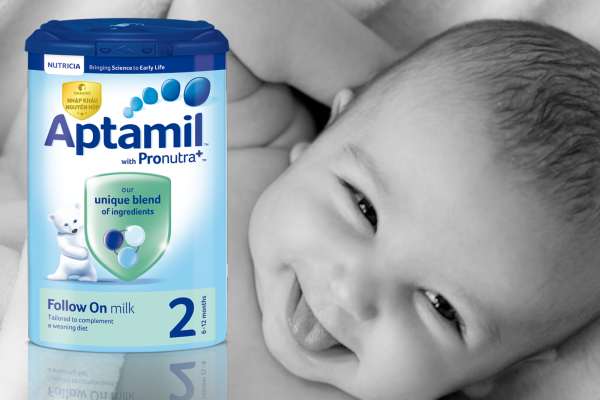 Sữa aptamil số 2 cho trẻ 6-12 tháng