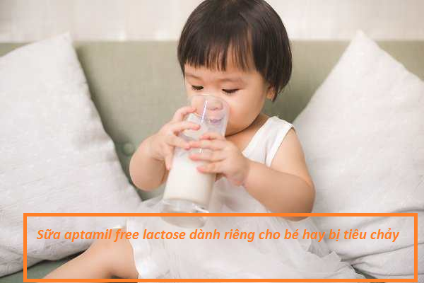 aptamil free lactose dành cho bé tiêu chảy