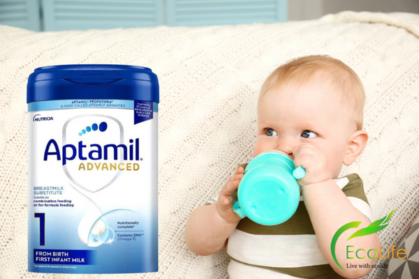 Sữa Aptamil Anh số 1 cho bé dưới 6 tháng tuổi